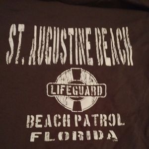 St Augustine Beach lifeguard Long-sleeved T-Shirt